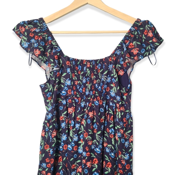 Draper James RSVP Flutter Babydoll Midi Dress - Picture 5 of 7